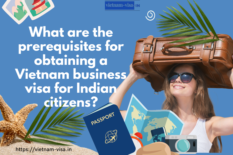 What are the prerequisites for obtaining a Vietnam business visa for Indian citizens?