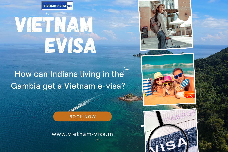 How can Indians living in the Gambia get a Vietnam e-visa?