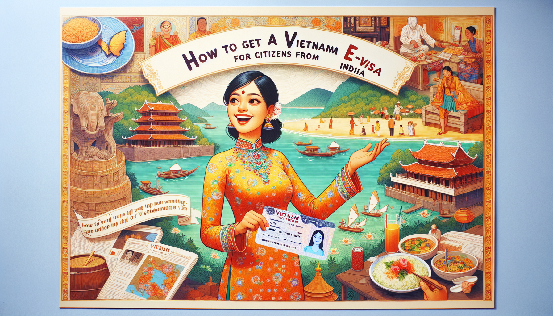 How to Get a Vietnam Evisa for Citizens from India in 2024?
