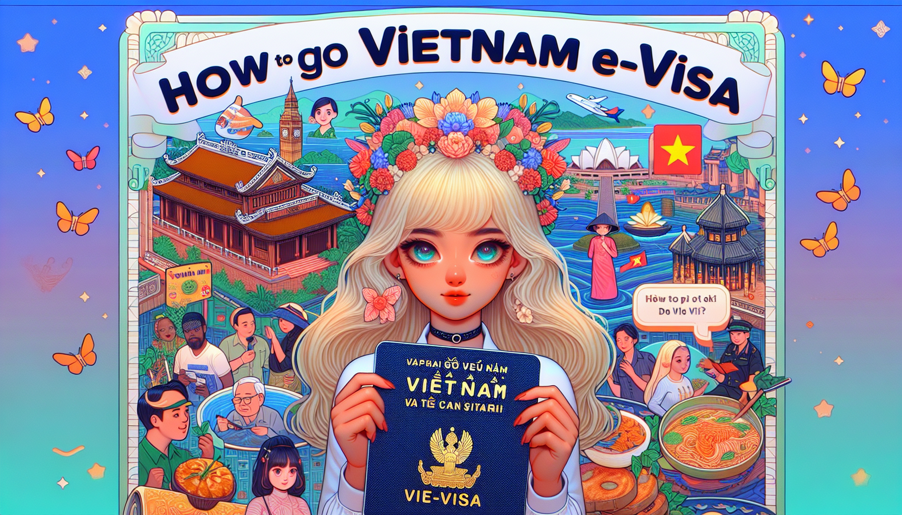 Vietnam Evisa for Citizens from Mauritius