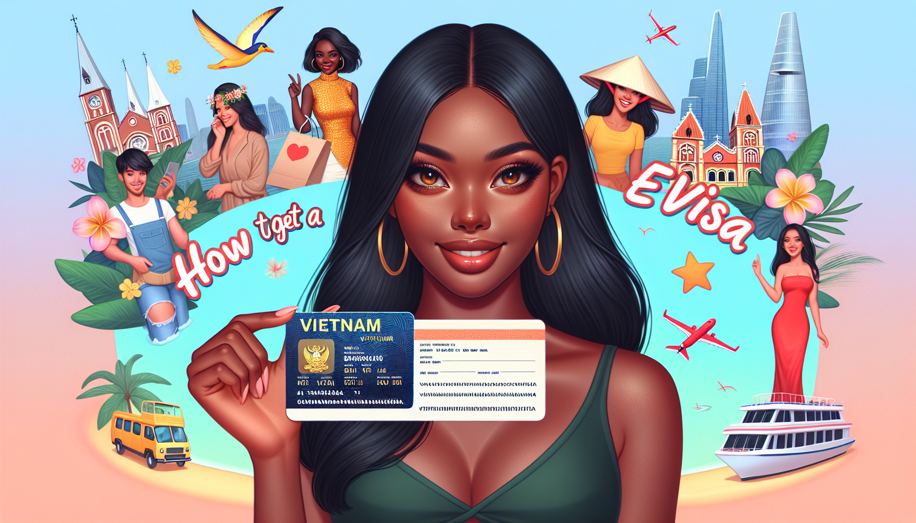 Vietnam Evisa for Citizens from Barbados