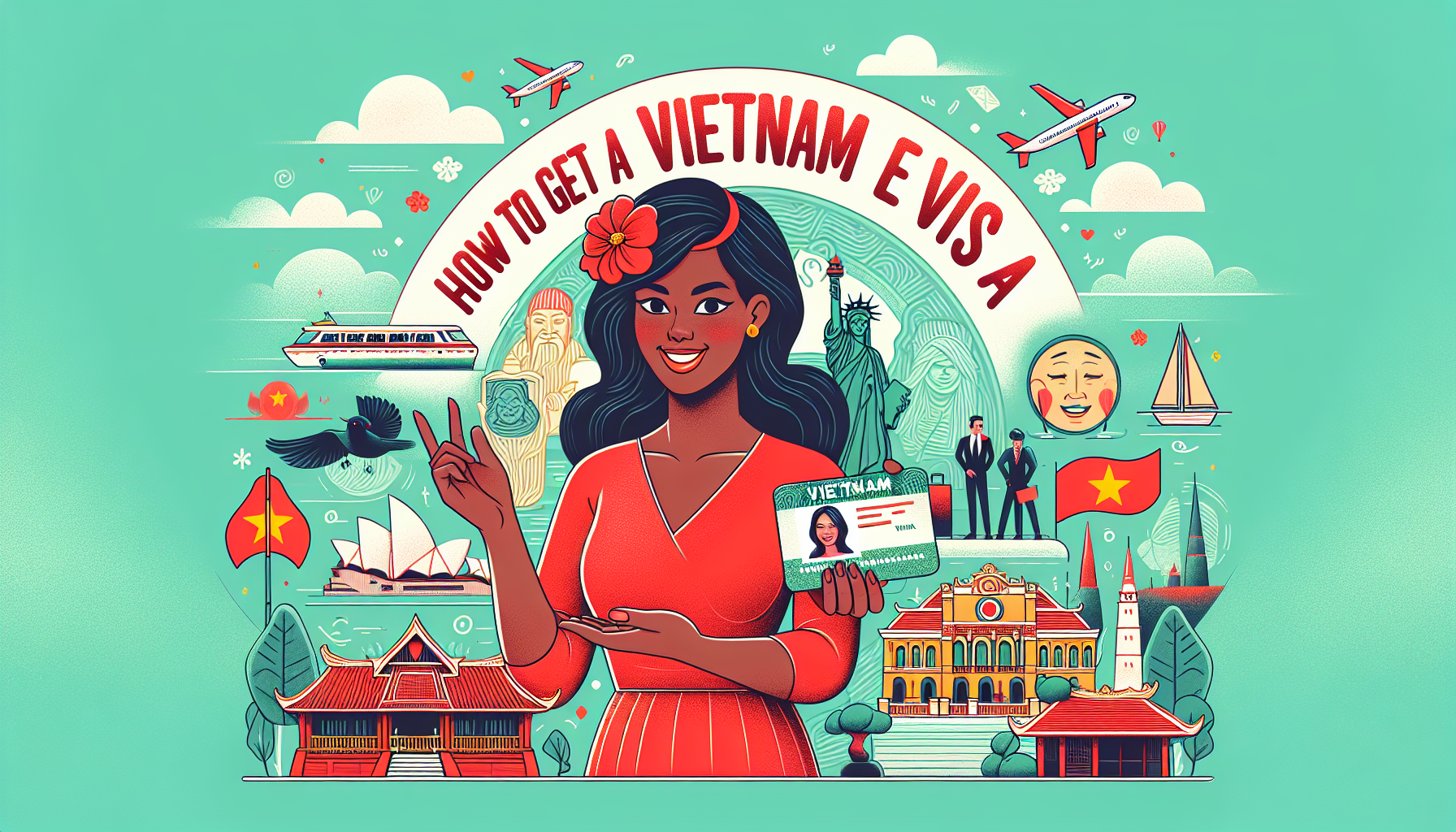 Vietnam Evisa for Citizens from Bridgetown