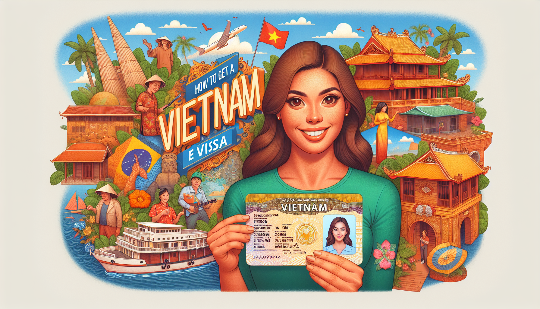 Vietnam Evisa for Citizens from Brasilia
