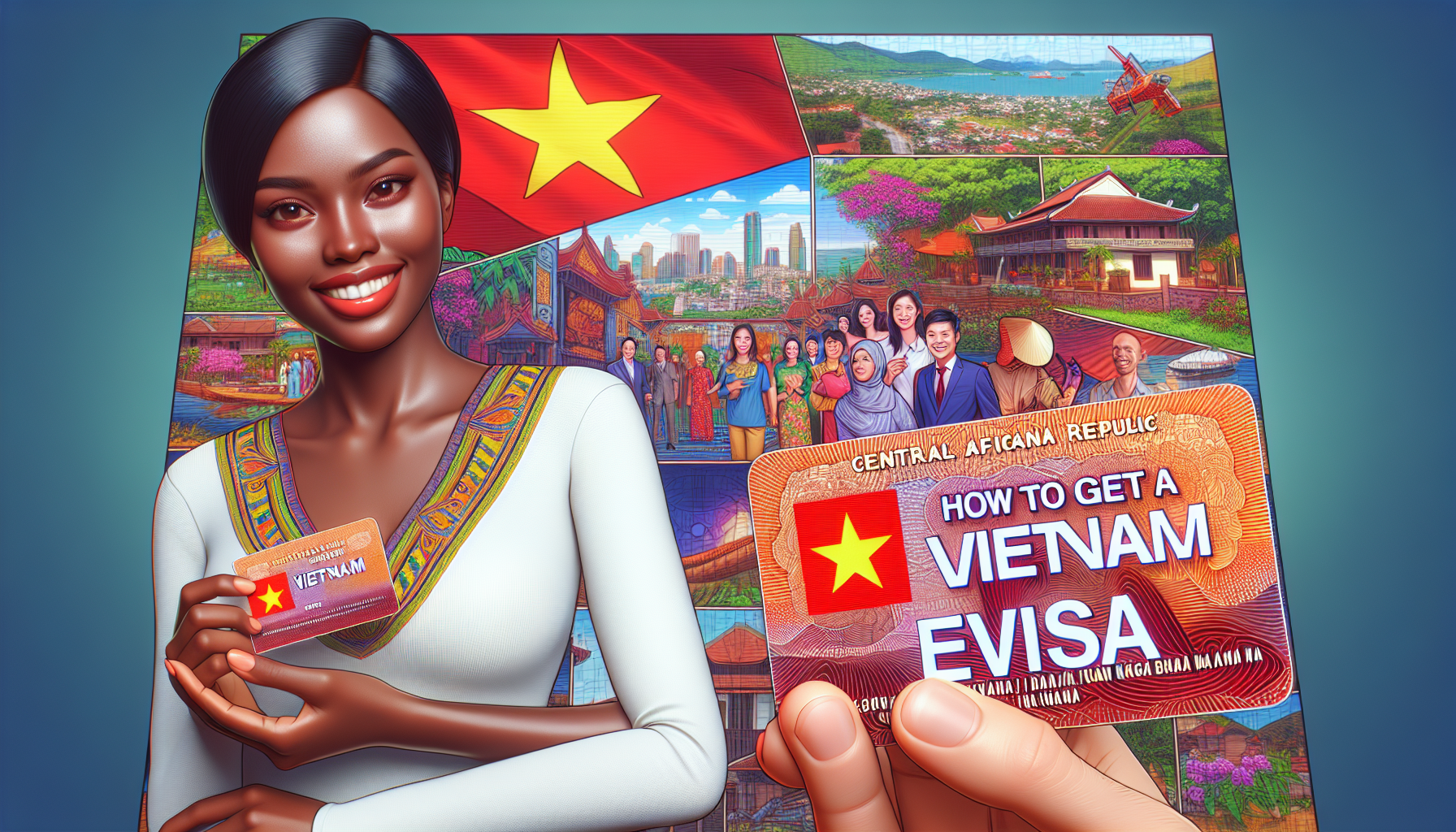 Vietnam Evisa for Citizens from Central African Republic