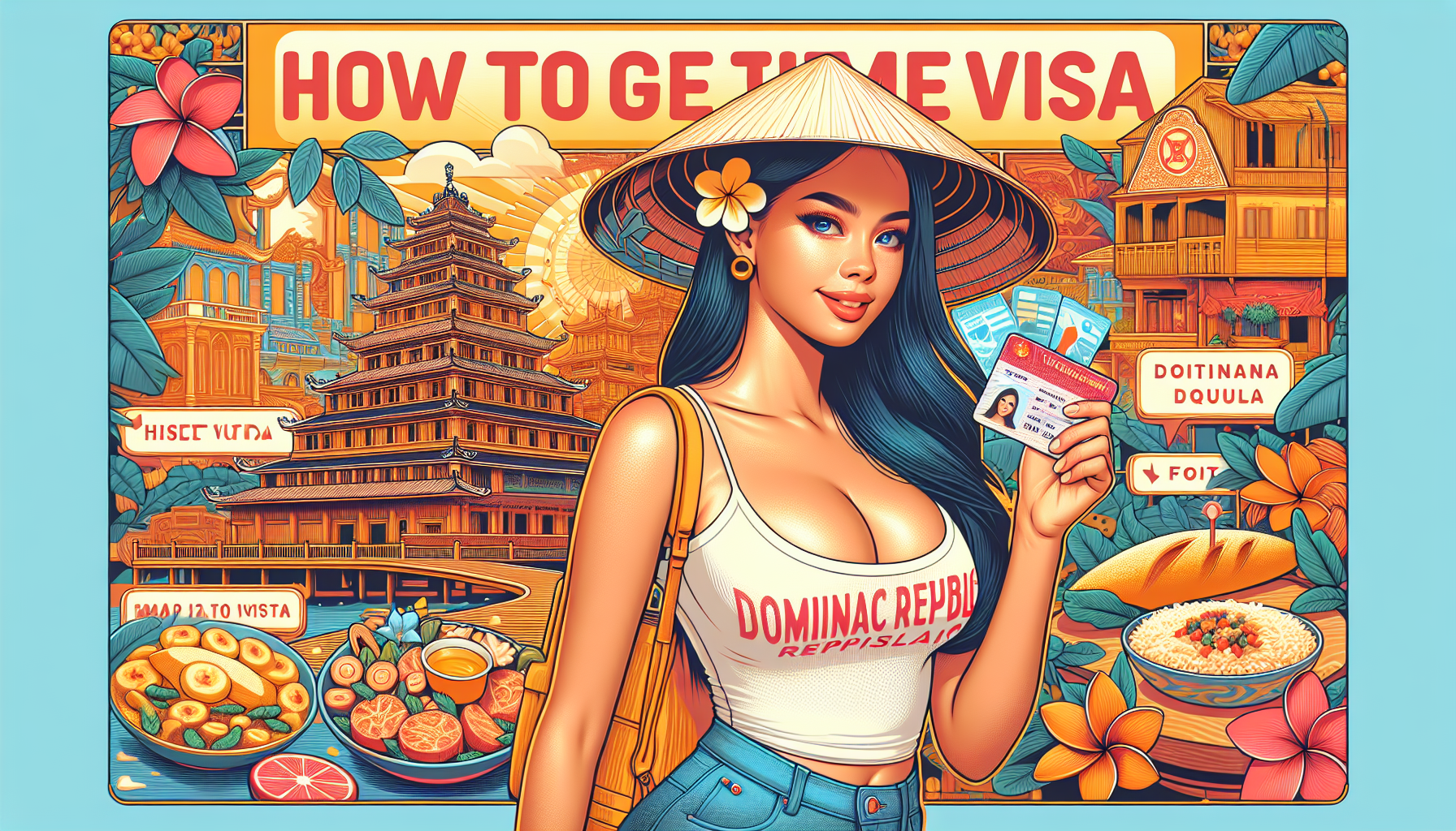 Vietnam Evisa for Citizens from Dominican Republic