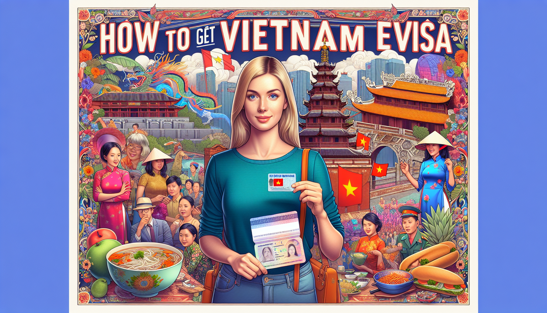 Vietnam Evisa for Citizens from France