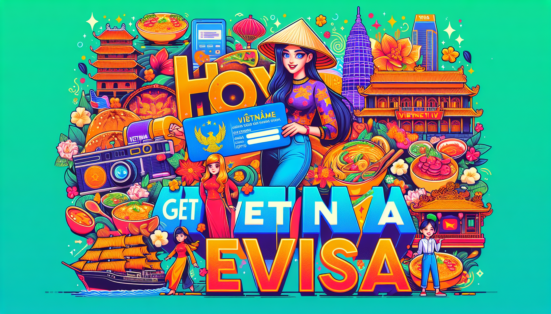 Vietnam Evisa for Citizens from Gabon