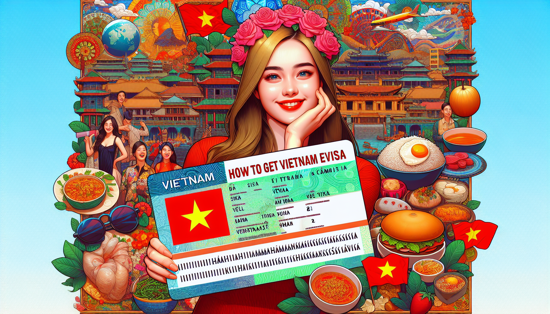 Vietnam Evisa for Citizens from Georgia