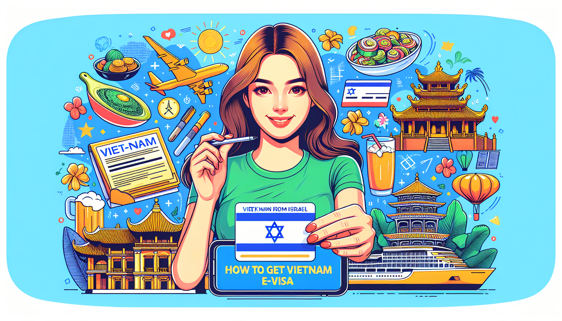 Vietnam Evisa for Citizens from Israel