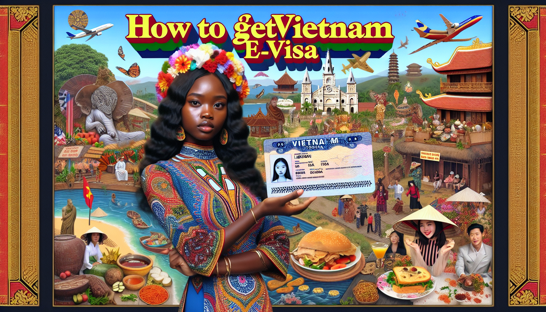Vietnam Evisa for Citizens from Liberia