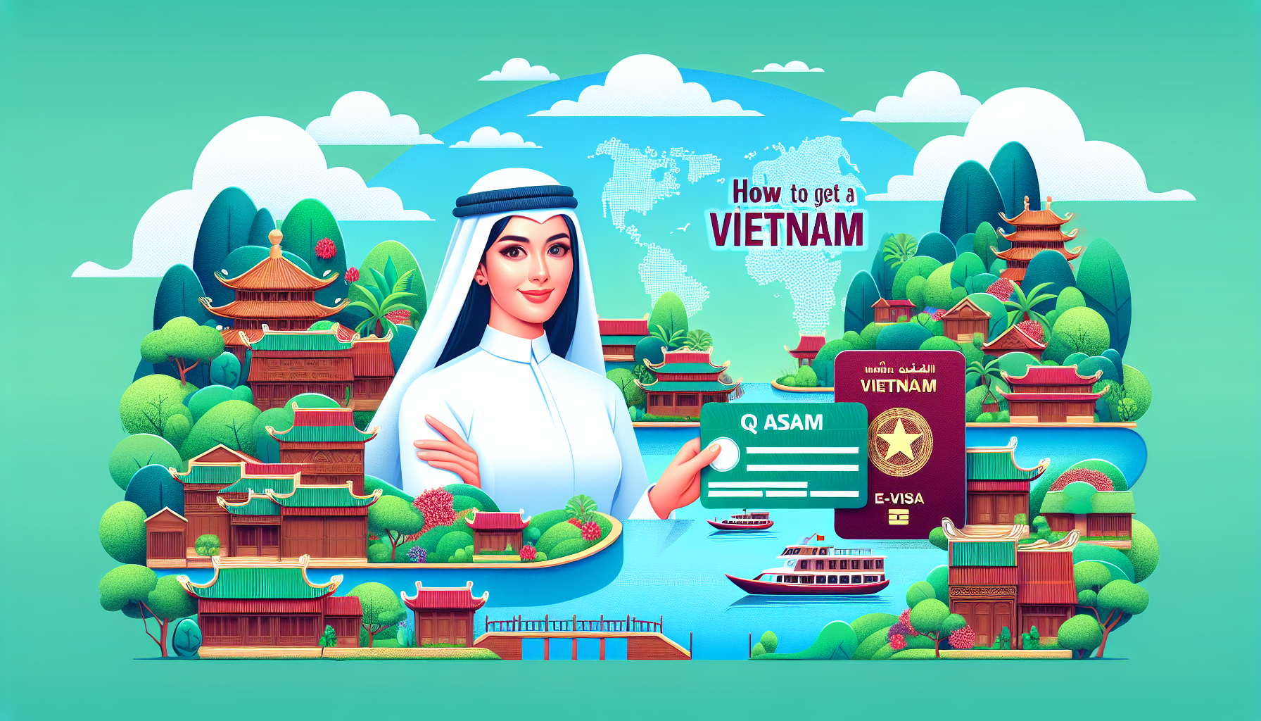 Vietnam Evisa for Citizens from Qatar