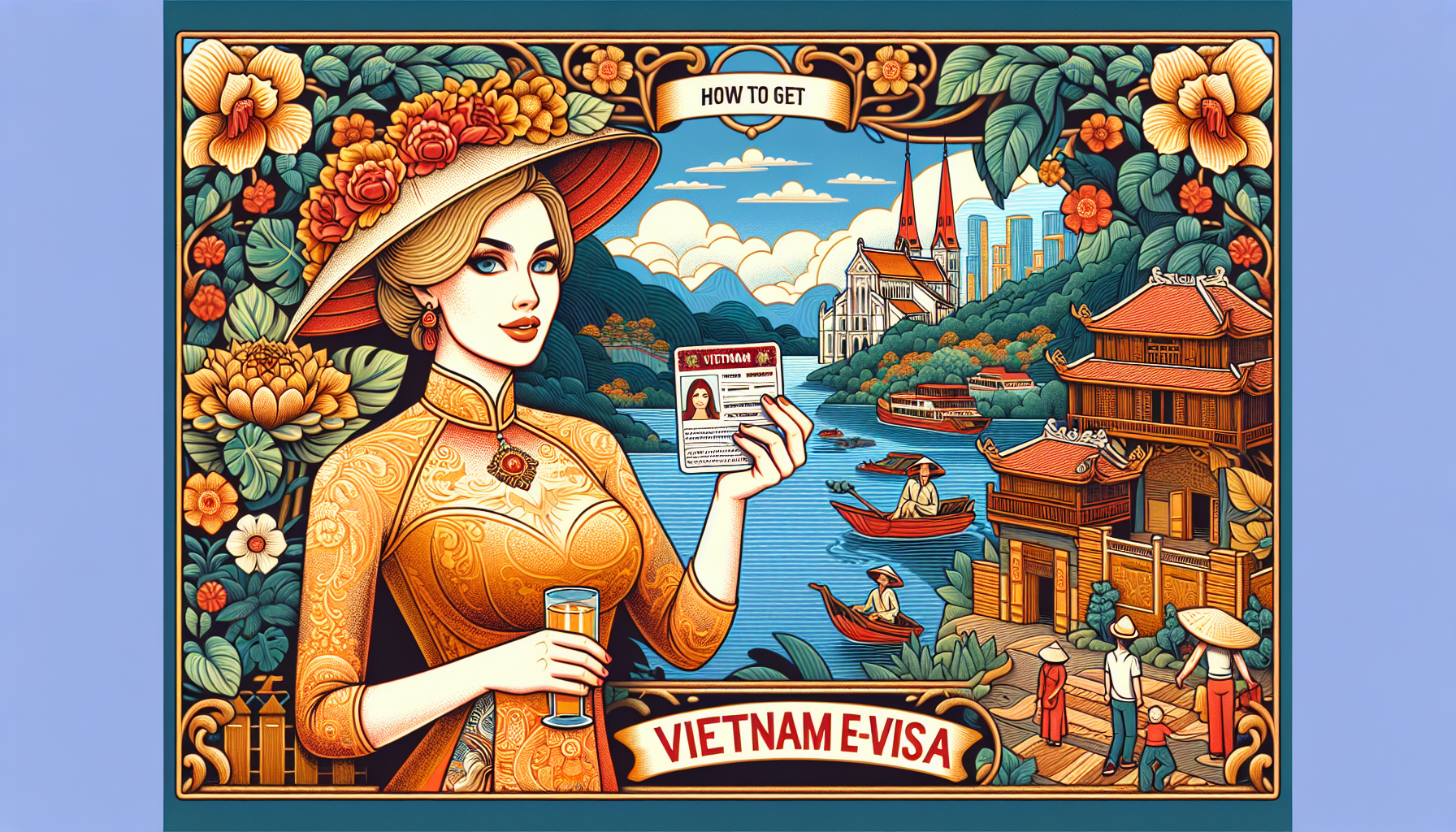 Vietnam Evisa for Citizens from Madrid