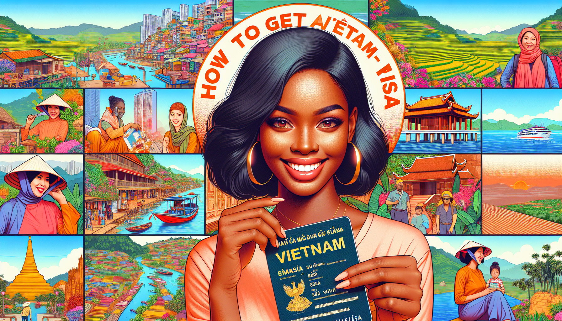 Vietnam Evisa for Citizens from Khartoum