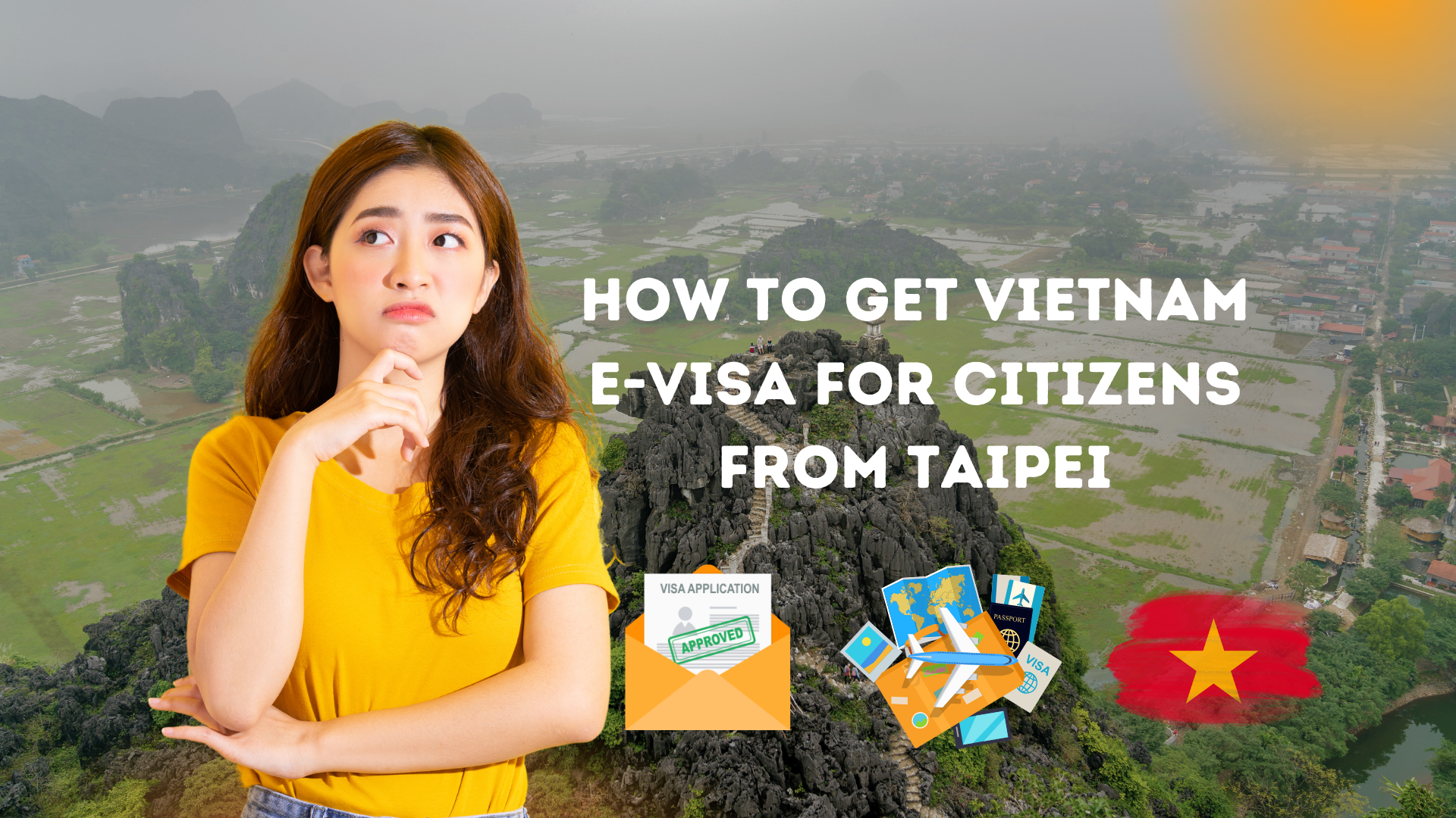 Vietnam Evisa for Citizens from Taipei
