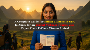 A Complete Guide for Indian Citizens in USA to Apply for an Urgent Vietnam Tourist Visa – Paper Visa / E-Visa / Visa on Arrival