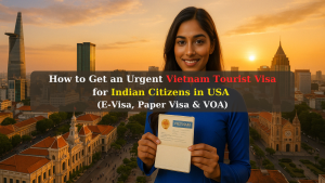 How to Get an Urgent Vietnam Tourist Visa for Indian Citizens in USA (E-Visa, Paper Visa & VOA)