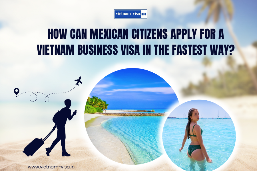 How can Mexican citizens apply for a Vietnam business visa in the fastest way?