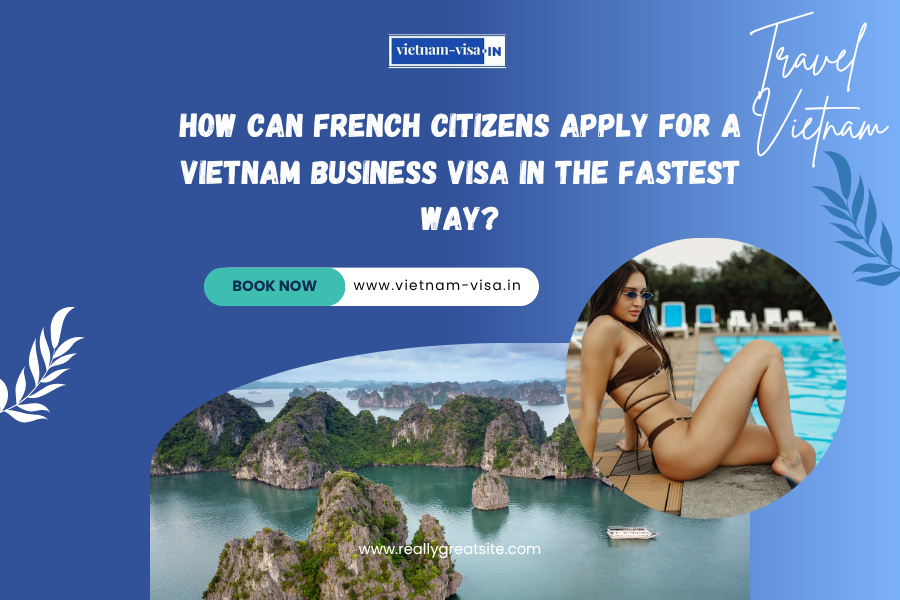 How can French citizens apply for a Vietnam business visa in the fastest way?